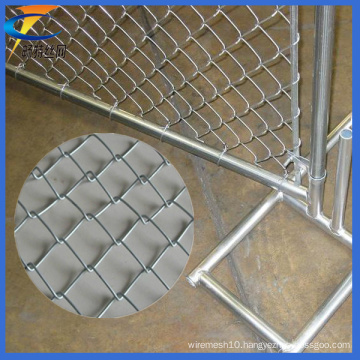 Galvanized Coated Temporary Wire Mesh Chain Link Fence